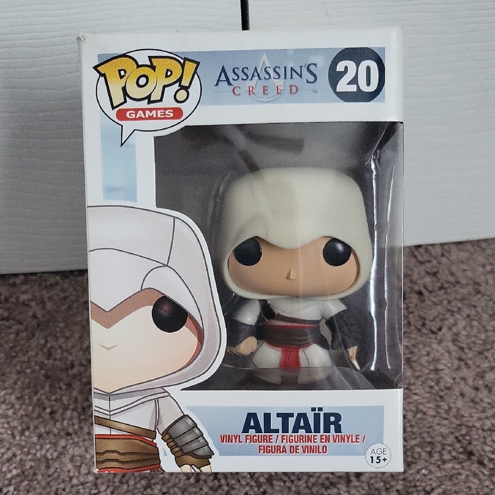 Funko Pop! Games: Assassin's Creed Altaïr Vinyl Figure - White and Black